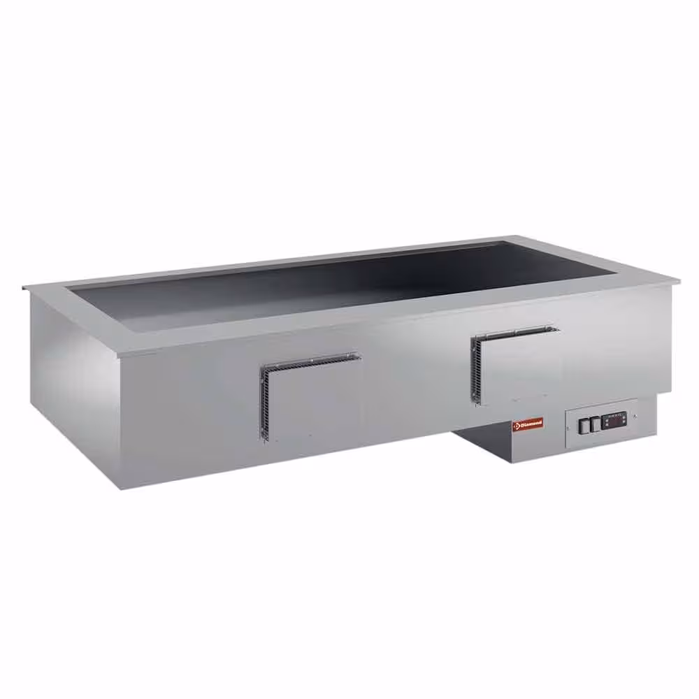 Elément cuve bain-marie "à sec" ventilé 4x 1/1 - cuisine professionnel de qualité