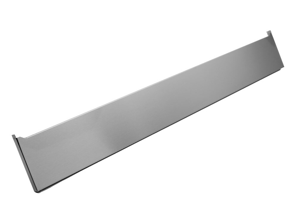 Plinthe frontale en inox, 1200 mm - équipement professionnel de qualité