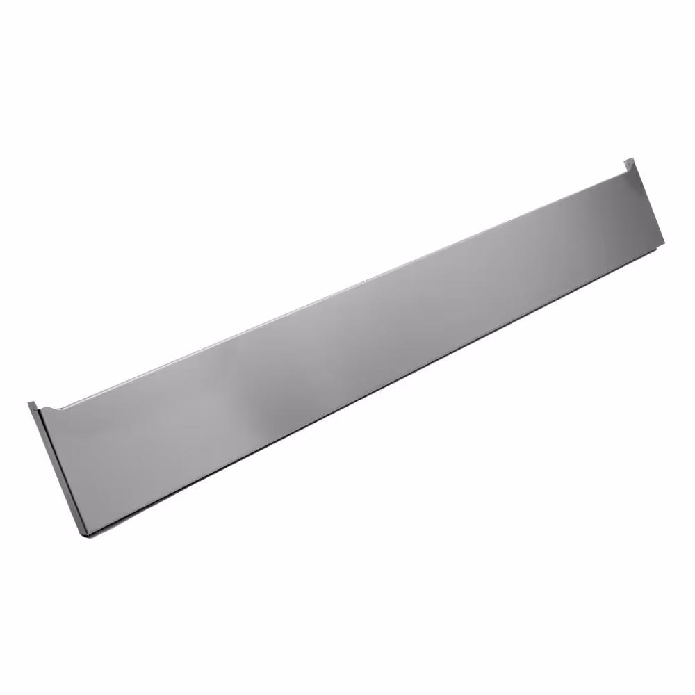 Plinthe frontale en inox,  1200 mm - équipement professionnel de qualité
