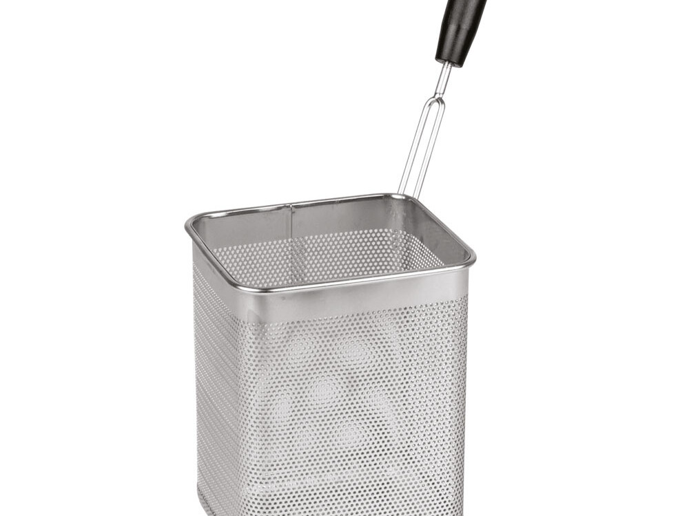 Panier cuiseur à pâtes,  poignée latérale (droite) - cuisine professionnel de qualité