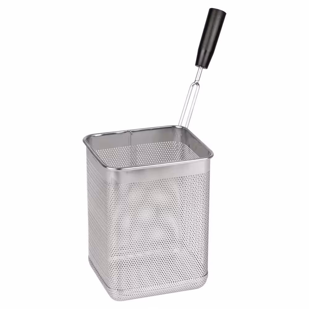 Panier cuiseur à pâtes,  poignée latérale (droite) - cuisine professionnel de qualité