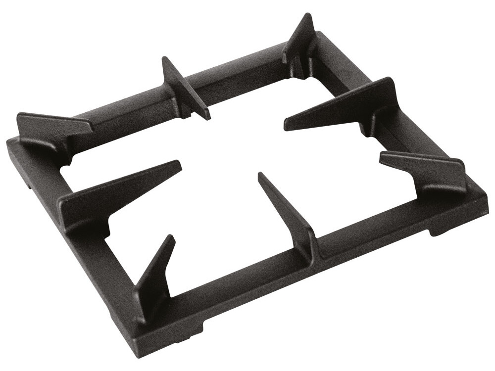 Grille fonte émaillée feux vifs - cuisine professionnel de qualité