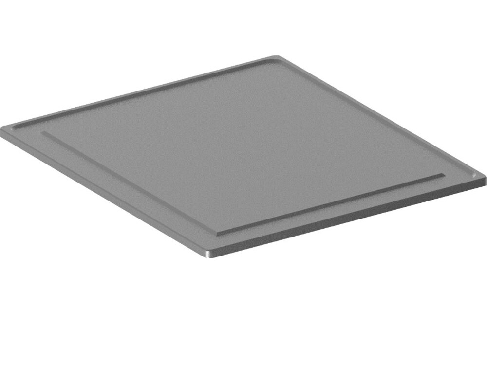 Plaque lisse acier inox 1 brûleur - cuisine professionnel de qualité