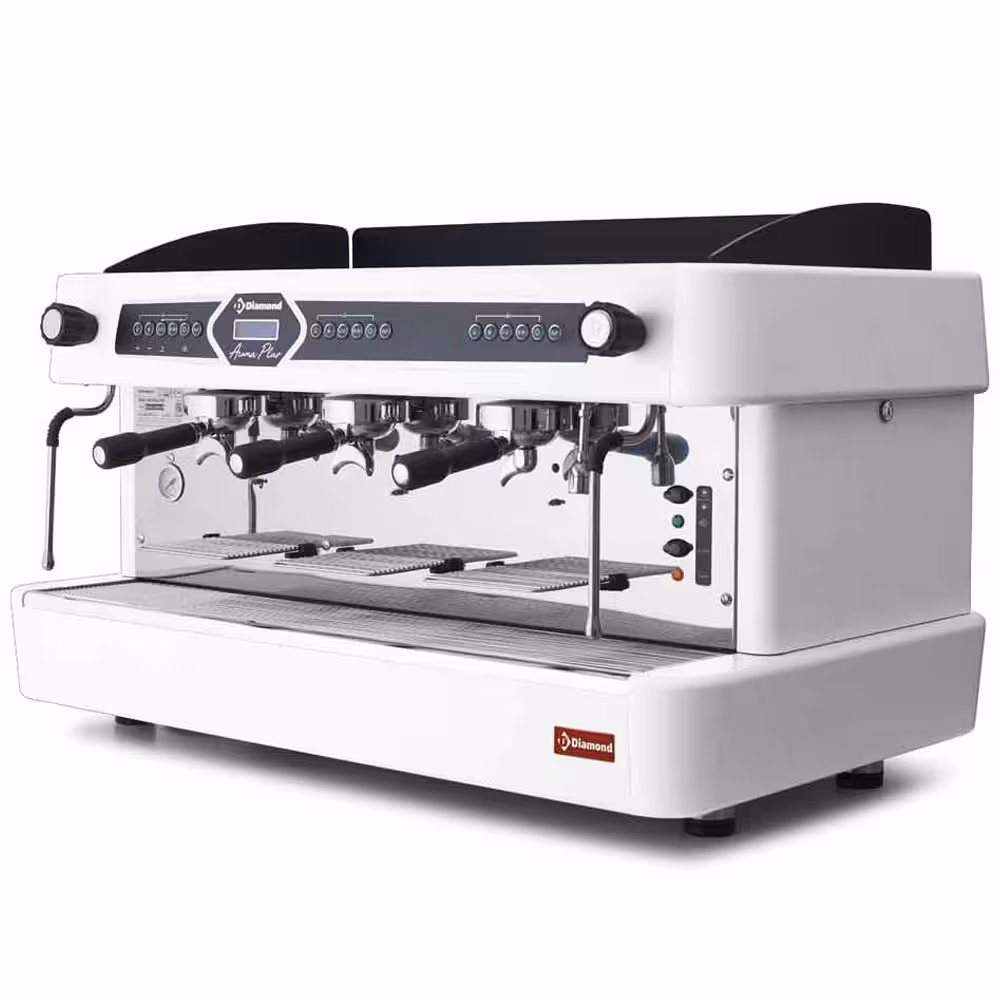 Machine à café 3 groupes,  automatique.(avec display)- - cuisine professionnel de qualité