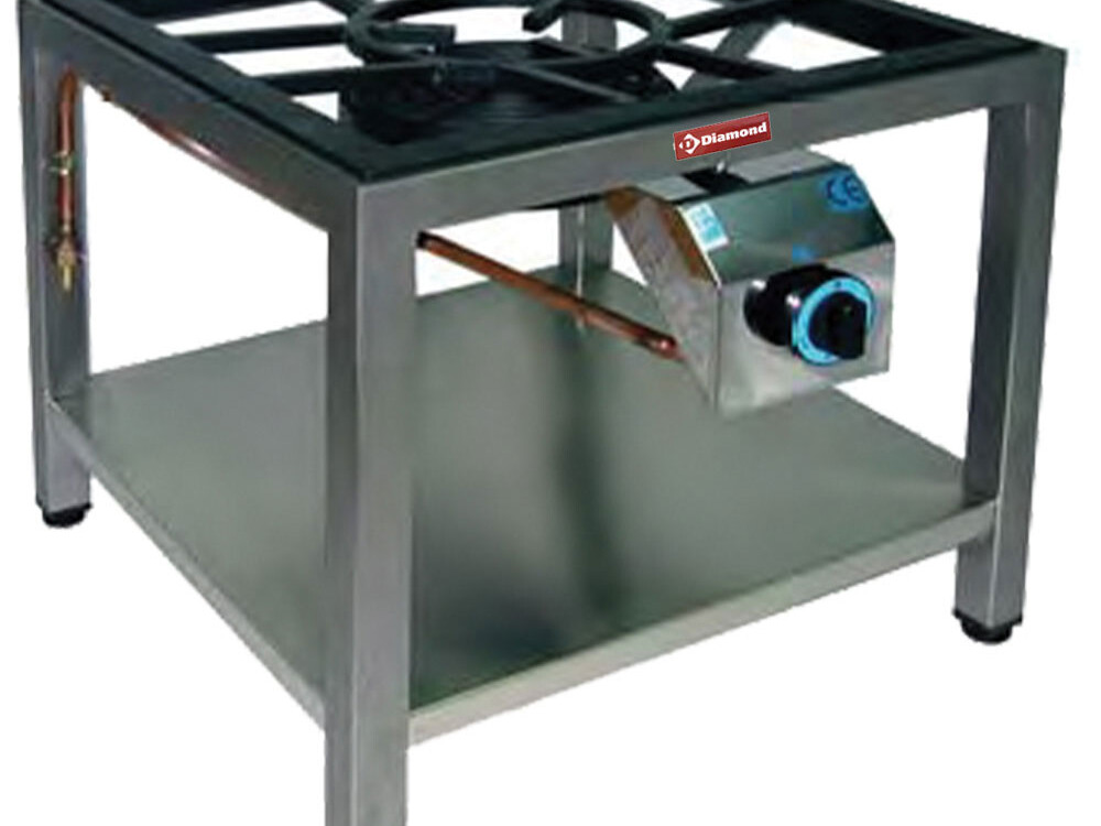 Brûleur gaz paella,  diam 250,  sur support (10 kW) - professionnel professionnel de qualité