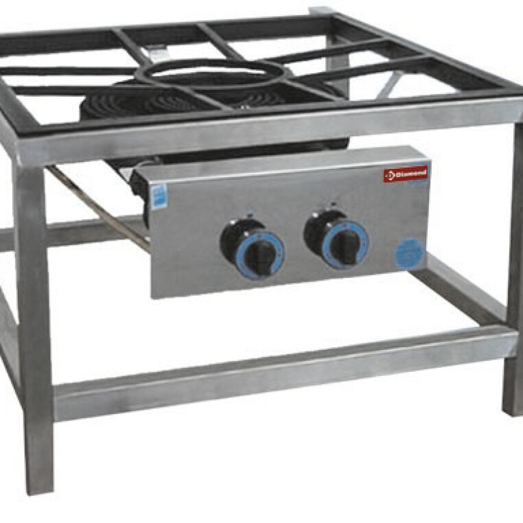 Brûleur gaz paella,  diam 450,  sur support (27.2 kW) - équipement professionnel de qualité