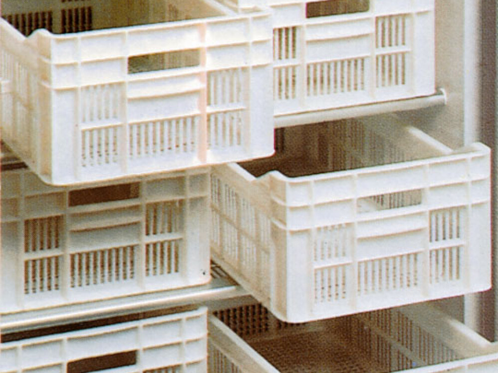 Kit composé de 3 casiers polyéthylène mm - cuisine professionnel de qualité