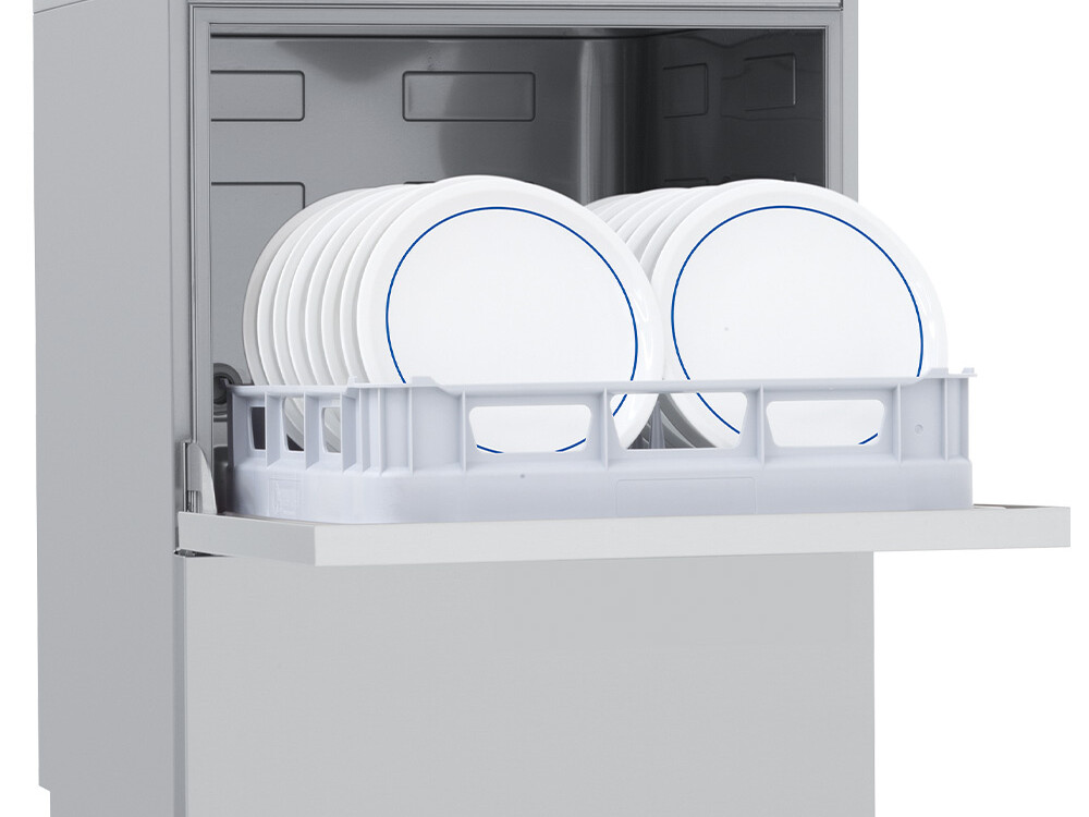 Lave-vaisselle panier 500x500 mm + pompe de vidange - professionnel professionnel de qualité