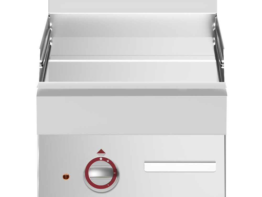 Plaque de cuisson électrique lisse -Top- chrome - équipement professionnel de qualité