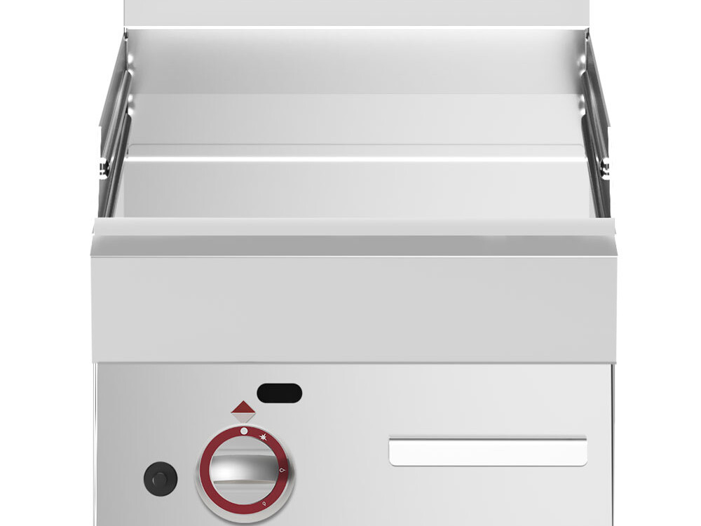 Plaque de cuisson gaz lisse -Top- chrome dur