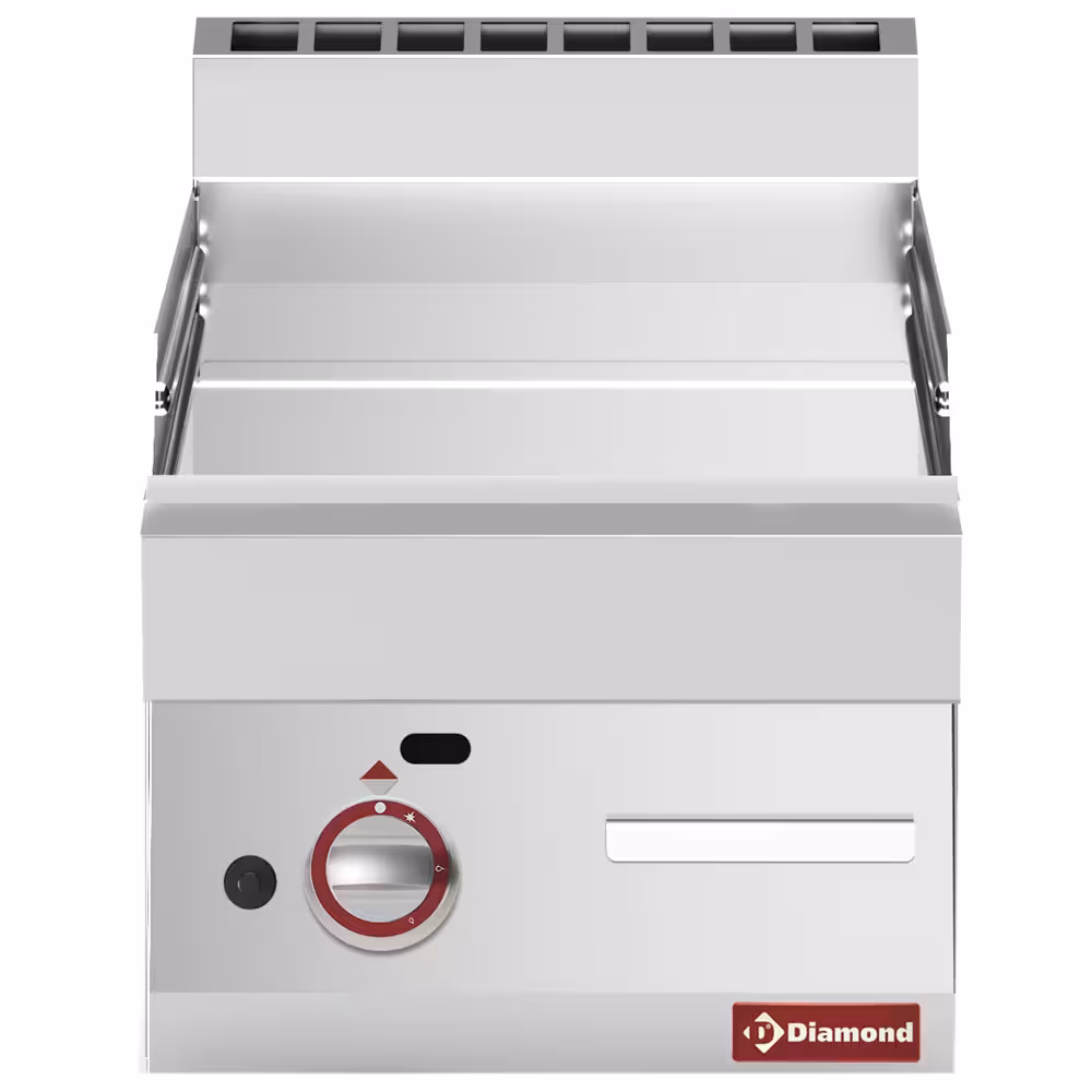 Plaque de cuisson gaz lisse -Top- chrome dur 