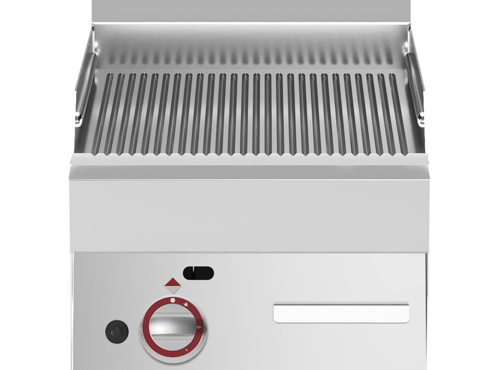 Plaque de cuisson gaz rainurée -Top- - équipement professionnel de qualité