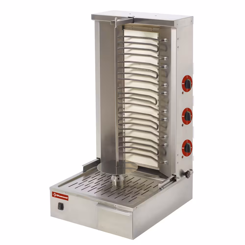 Gyros grill électrique 55 kg - professionnel professionnel de qualité