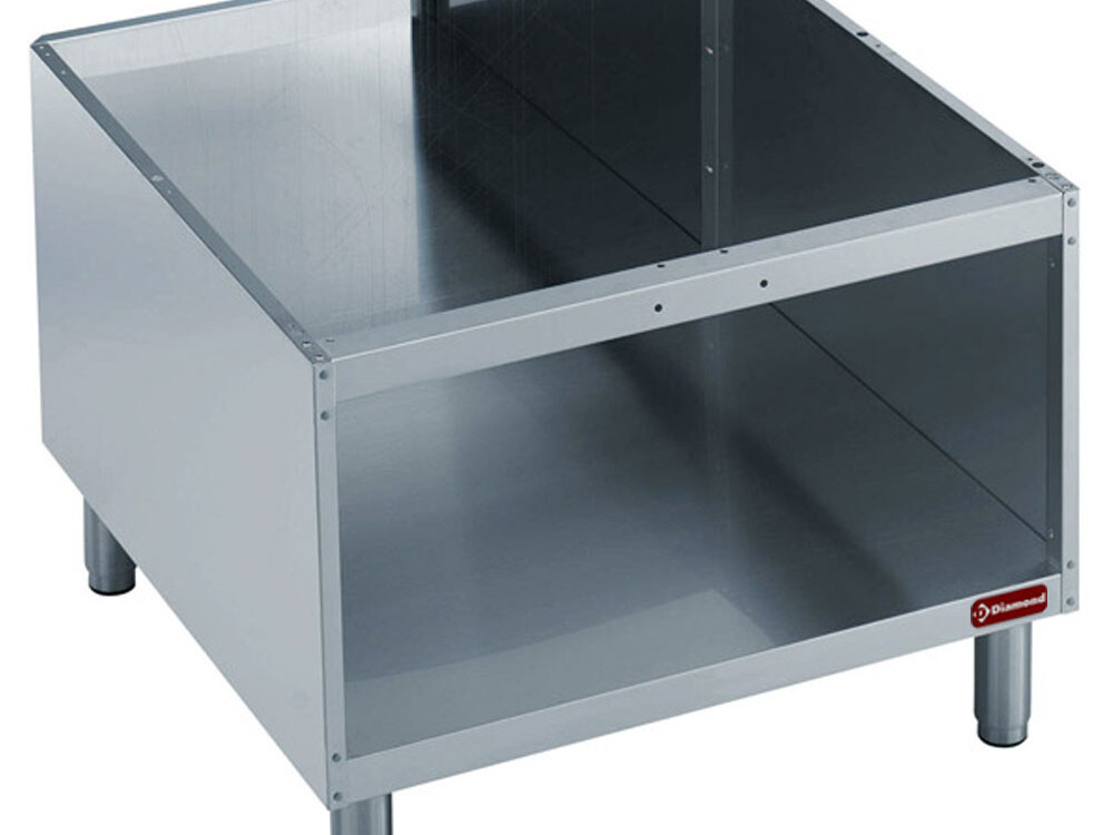 Armoire de support ouverte 1200 mm - cuisine professionnel de qualité