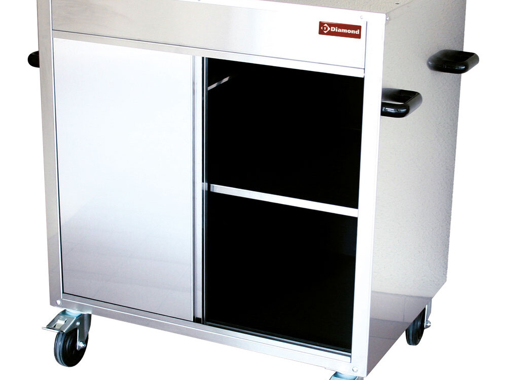 Armoire neutre, rôtissoire à balancelles, sur roues - professionnel professionnel de qualité