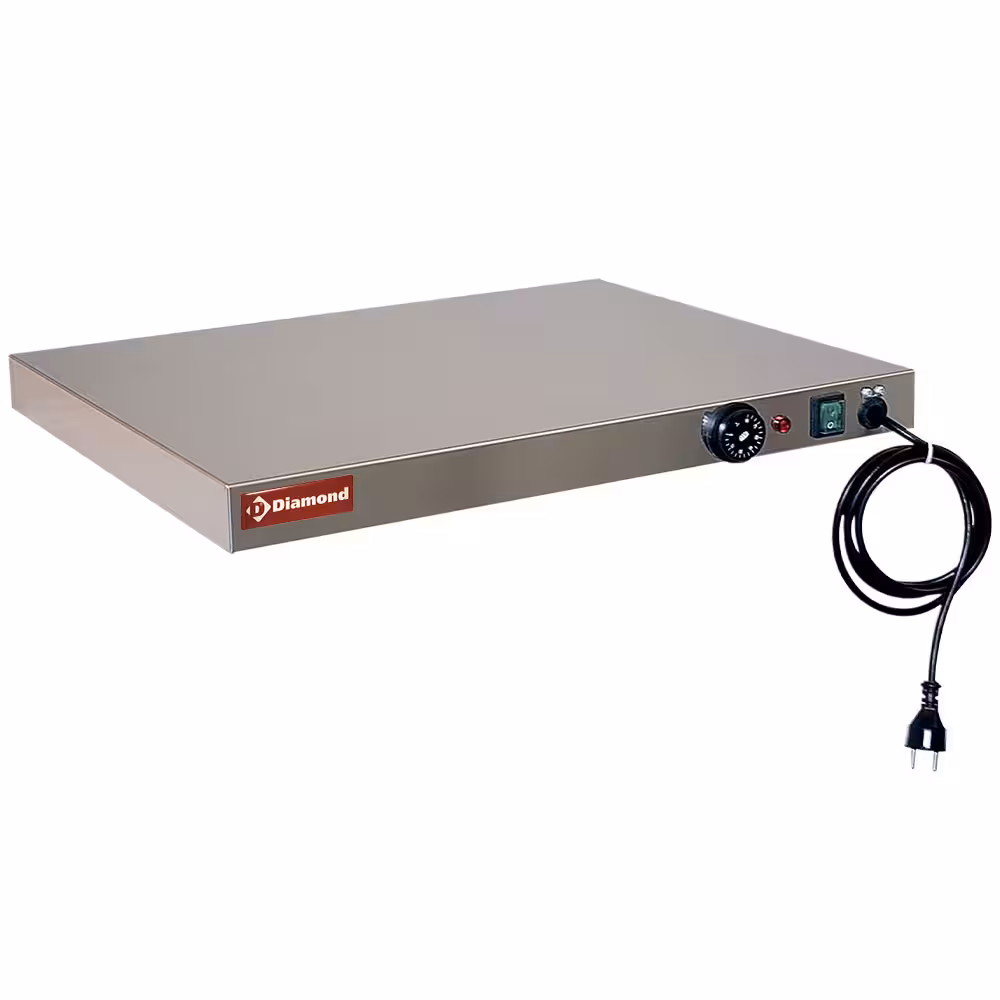Top chauffant en inox - restauration professionnel de qualité