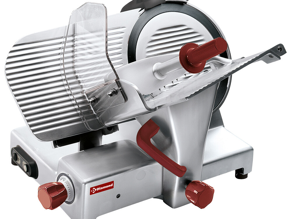 Trancheuse professionnelle oblique, Ø 350 mm - restauration professionnel de qualité