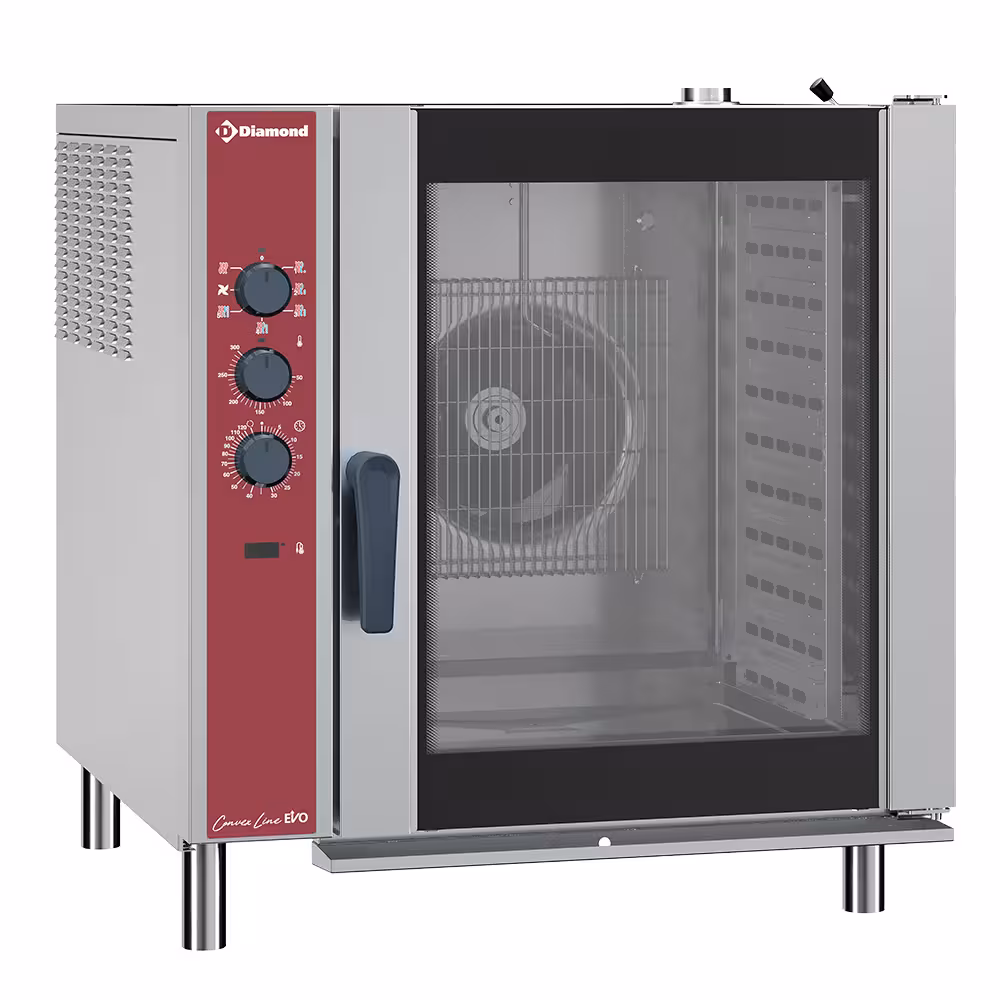 Four électrique à convection 10x 1/1,  humidificateur a... - professionnel professionnel de qualité
