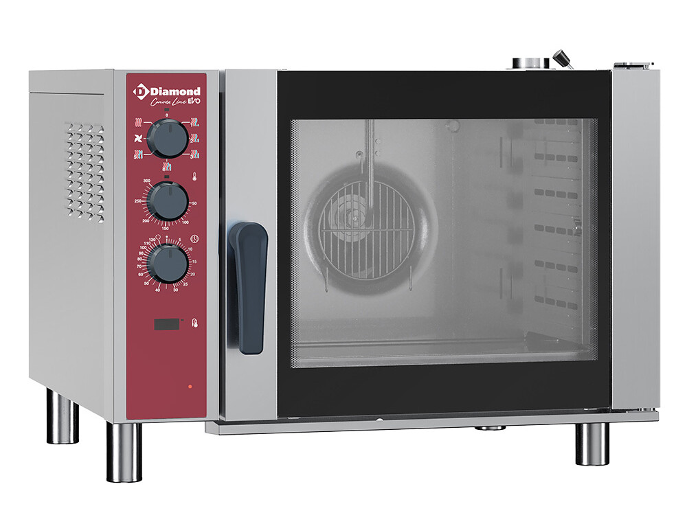 Four électrique à convection 6x 1/1, humidificateur au... - cuisine professionnel de qualité