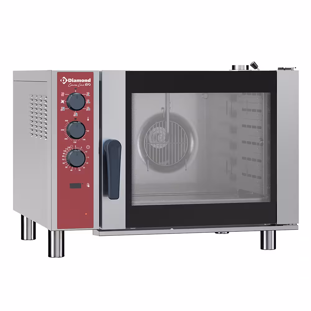 Four électrique à convection 6x 1/1,  humidificateur au... - cuisine professionnel de qualité