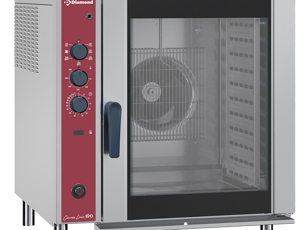 Four gaz à convection, 10x 1/1, humidificateur automat... - cuisine professionnel de qualité