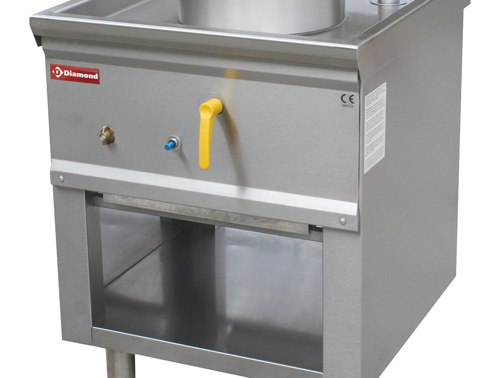 Fourneau wok 1 brûleur - professionnel professionnel de qualité