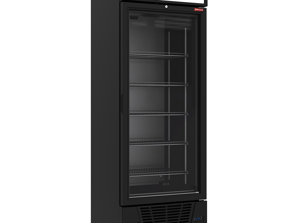 Vitrine ventilée négative vitrée 496 litres - 6 niveau... - professionnel professionnel de qualité