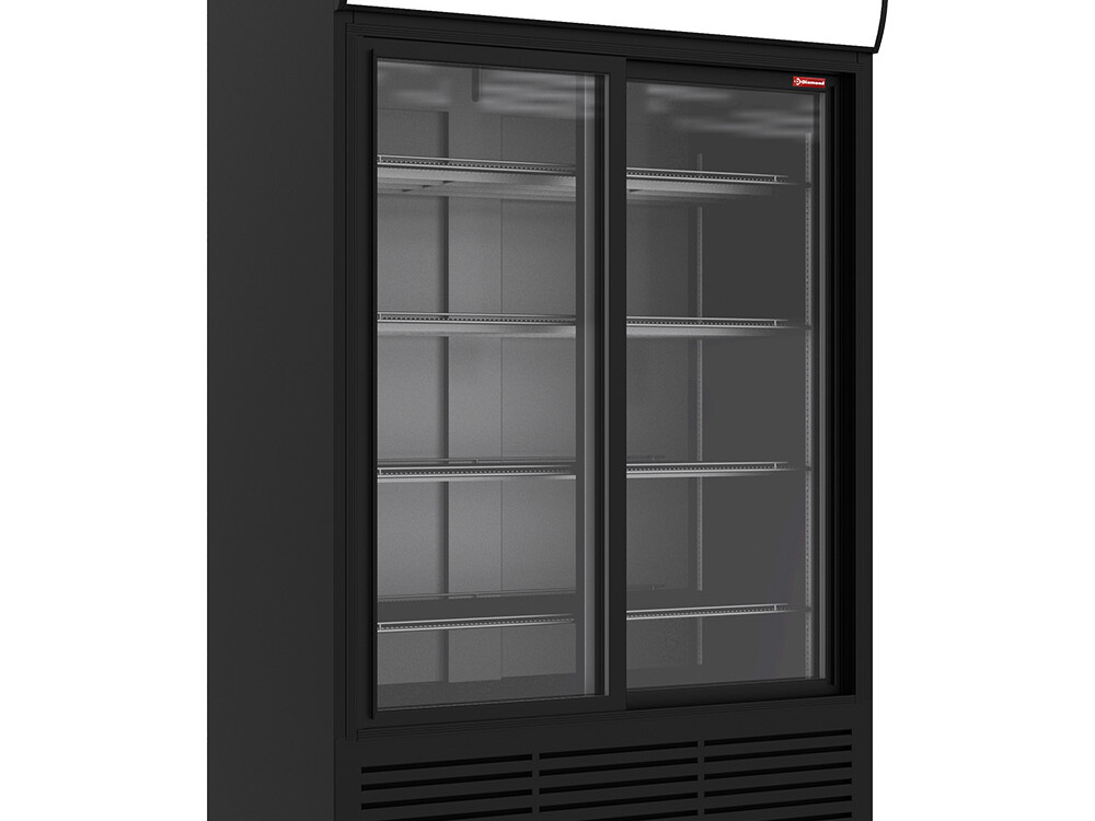 Vitrine ventilée positive 1230 litres,  caisson lumineux... - restauration professionnel de qualité