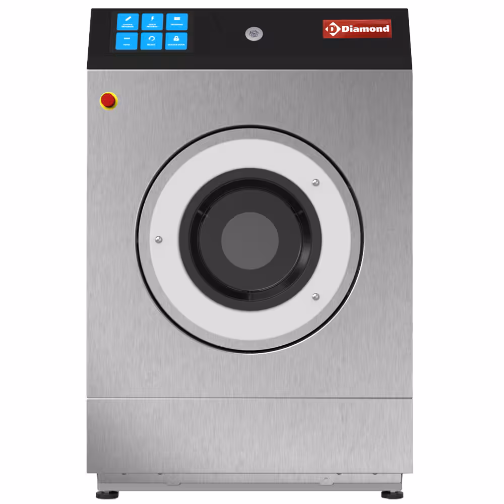 Lave-linge à sceller "inox" 11 kg - équipement professionnel de qualité