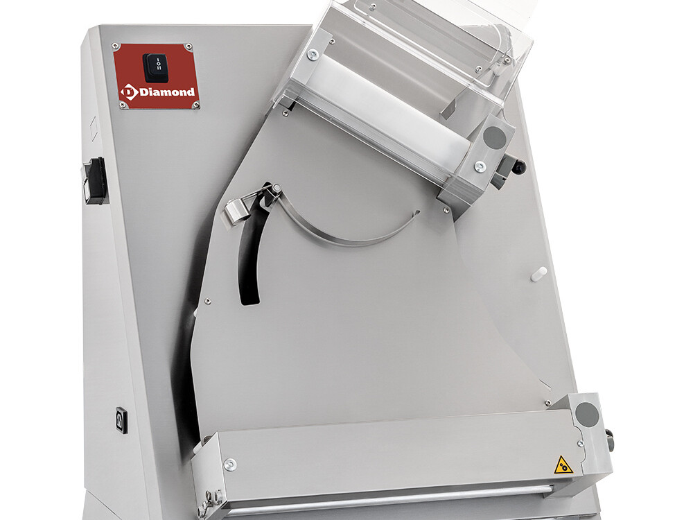 Laminoir Ø 420 mm, 2 rouleaux, en inox - restauration professionnel de qualité