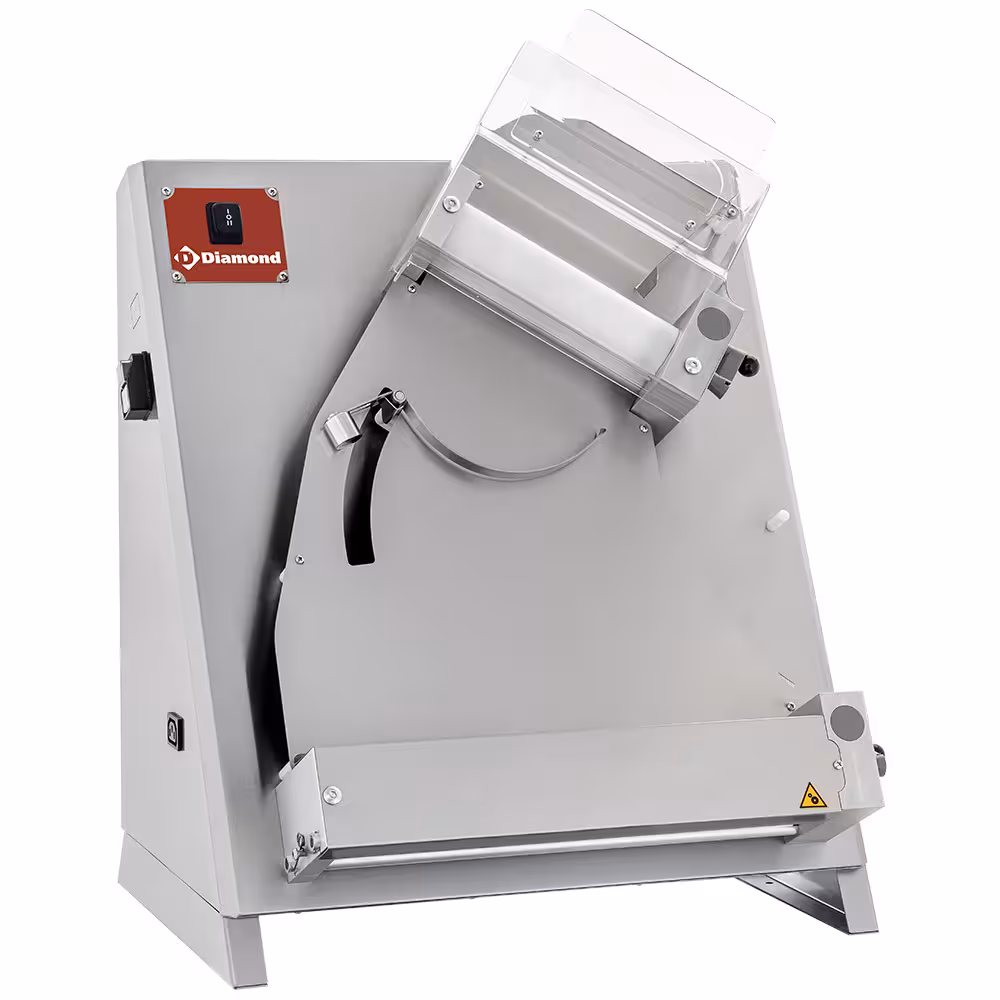 Laminoir Ø 420 mm,  2 rouleaux,  en inox - restauration professionnel de qualité