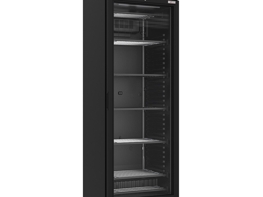 Vitrine ventilée négative vitrée 374 litres - 5 niveau... - équipement professionnel de qualité