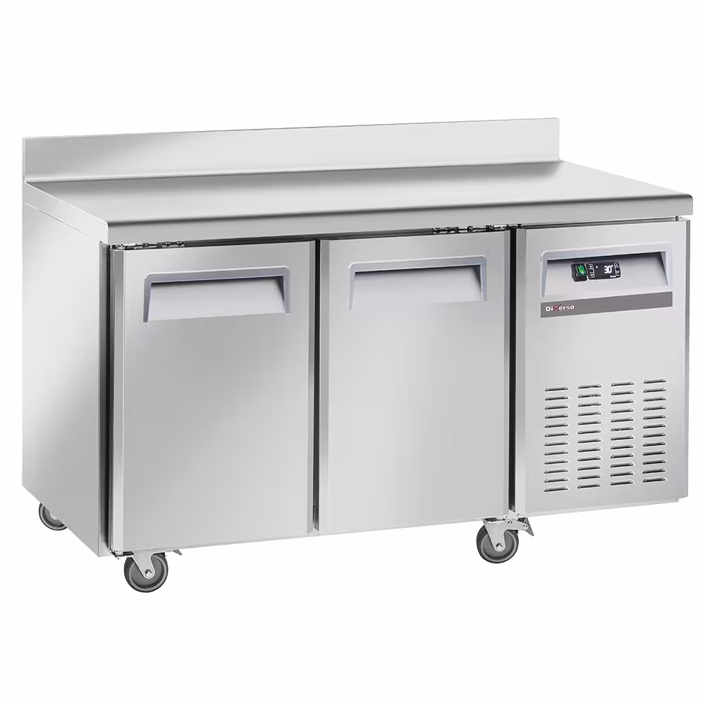 Table de congélation,  ventilé,  2 portes 1/1,  avec do... - équipement professionnel de qualité