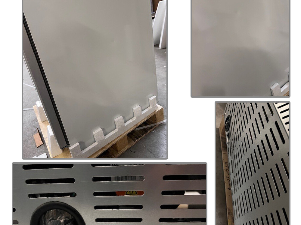 Armoire frigorifique 2/1, porte vitrée, ventilée, 60... - professionnel professionnel de qualité