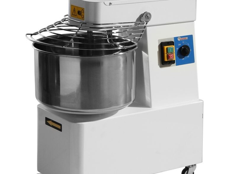 Pétrin à spirale avec tête fixe et cuve ,  ,  88 kg/h - professionnel professionnel de qualité