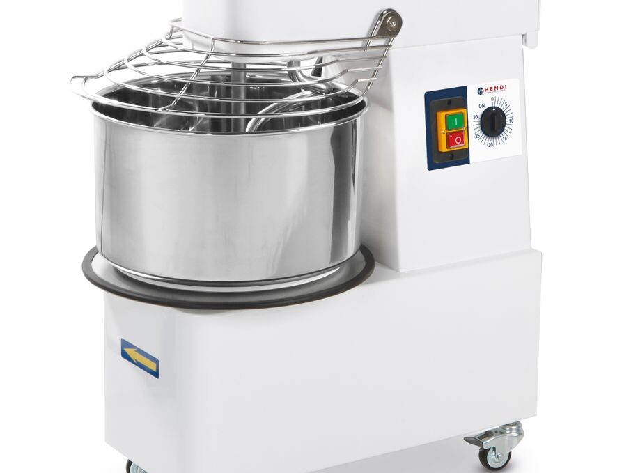 Pétrin à spirale avec tête fixe et cuve,  ,  35 kg/h - restauration professionnel de qualité