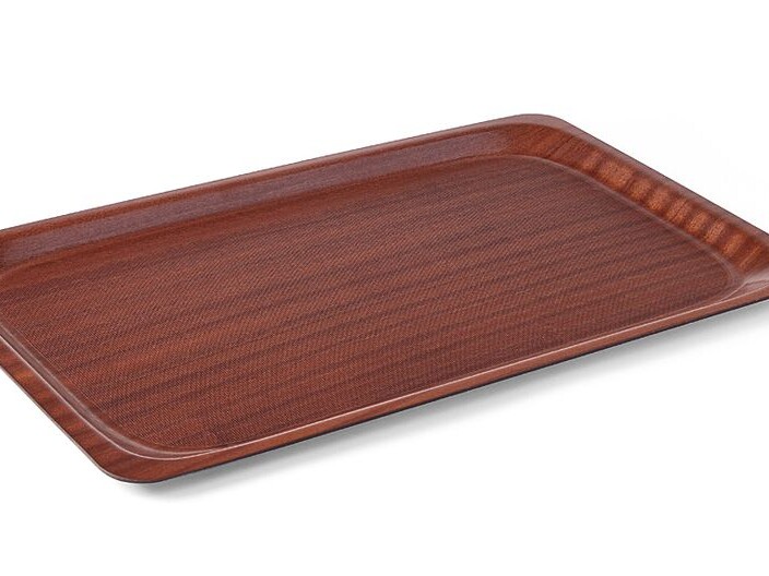 Plateau de service, rectangulaire, antidérapant, stra... - professionnel professionnel de qualité