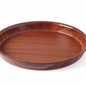 Plateau woodform,  AmerBox,  Acajou,  ⌀420x(H)30mm - cuisine professionnel de qualité