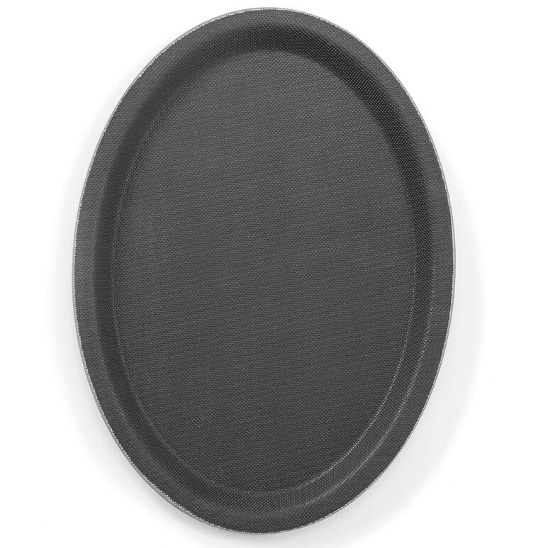 Plateau antidérapant,  ovale,  ,  160x230mm - professionnel professionnel de qualité