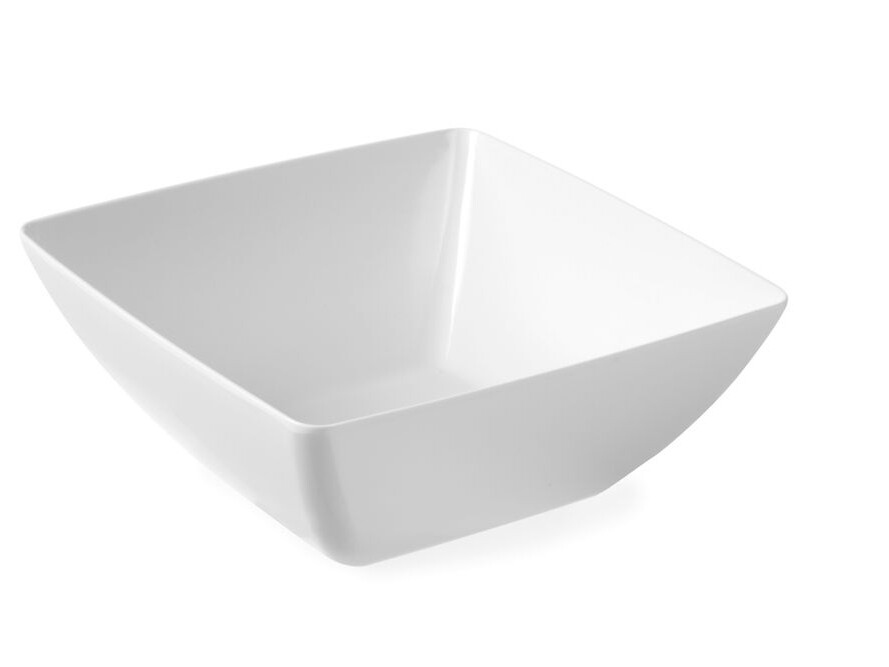 Saladier carré,  ,  Blanc - cuisine professionnel de qualité