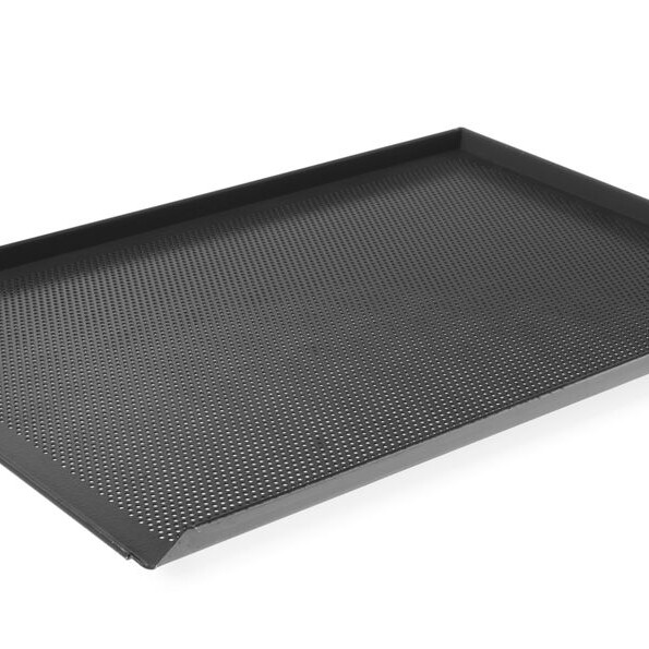 Plaque perforé,  ,  600x400mm - cuisine professionnel de qualité