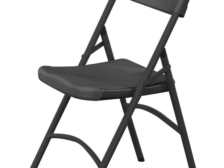 Chaise traiteur, AmerBox, charge max. 175 kg., Noir - cuisine professionnel de qualité