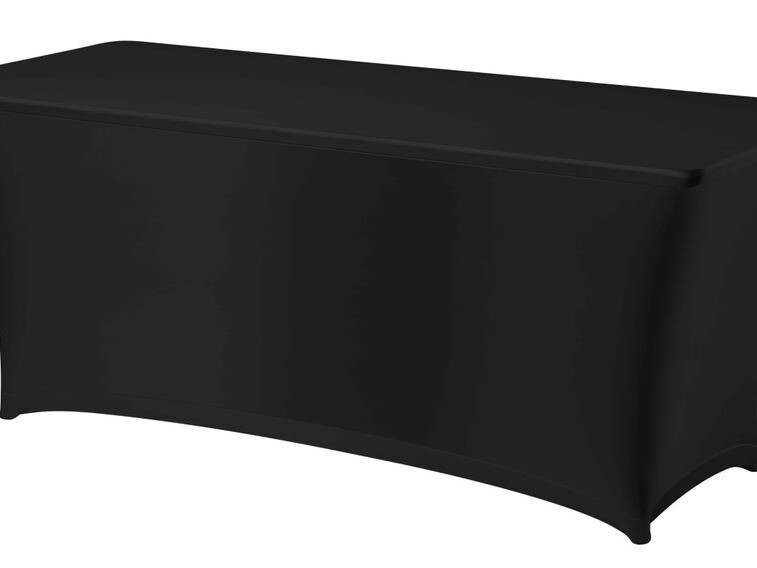 Housse de table rectangulaire,  ,  Symposium,  810927,  Noir - cuisine professionnel de qualité