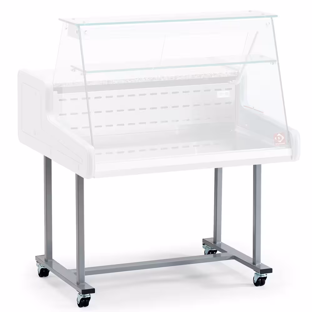 Chariot pour comptoir vitrine - cuisine professionnel de qualité