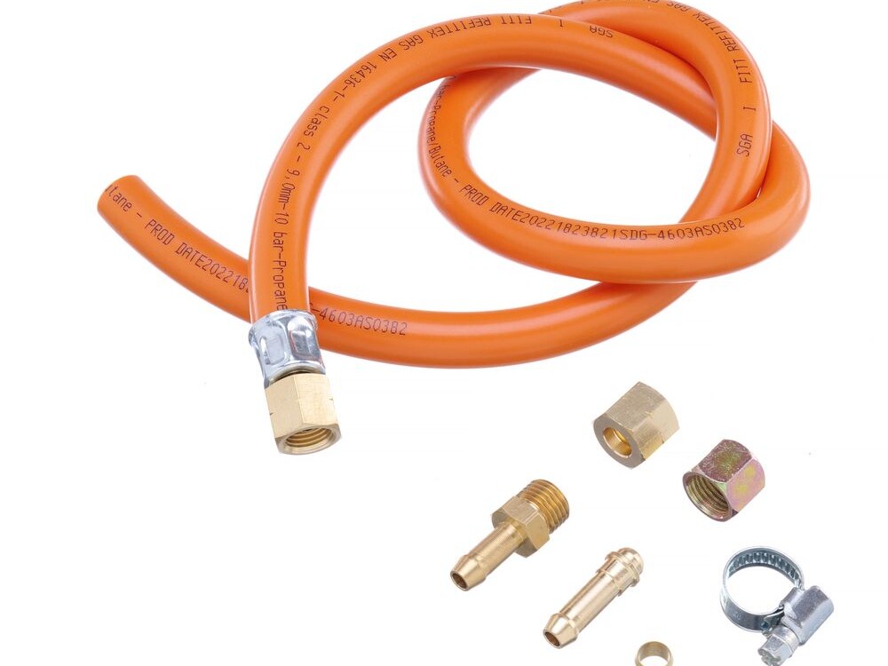 Ensemble de tuyaux de gaz Bake-,  Grill- &,  Roast-master - cuisine professionnel de qualité