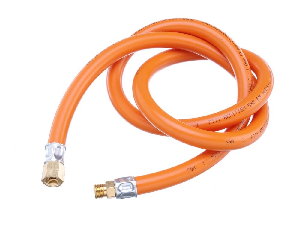 Tuyau à gaz complet pour réchauds,  ,  Assemblage de tuyau - cuisine professionnel de qualité