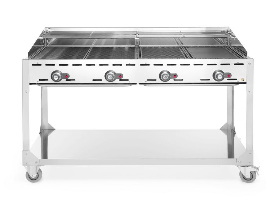 Barbecue Green Fire avec 4 brûleurs, , Profi Line, su... - professionnel professionnel de qualité
