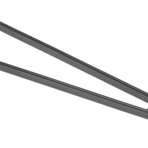 Pince en silicone pour cuisiner,  ,  Noir,  (L)290mm - professionnel professionnel de qualité