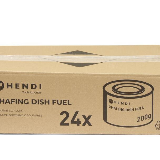 Pâte combustible pour chafing dish en boîte,  ,  24 u - équipement professionnel de qualité