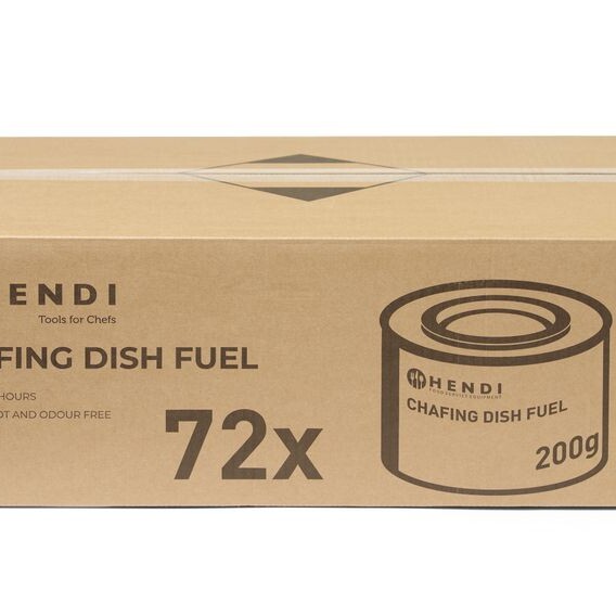 Pâte combustible pour chafing dish en boîte,  ,  72 u - restauration professionnel de qualité